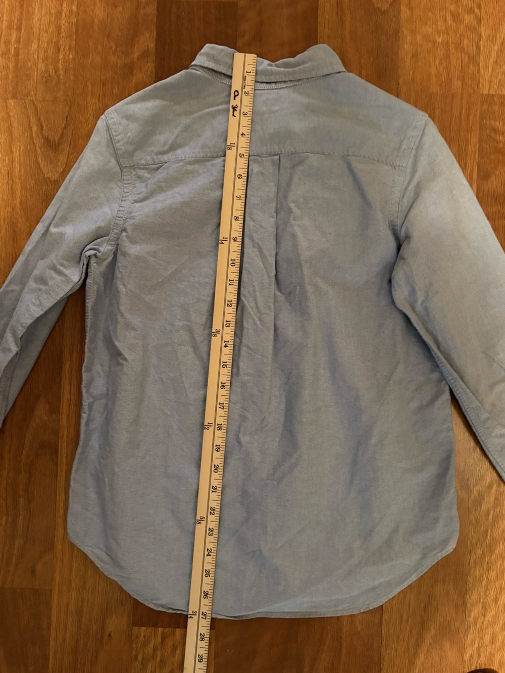 Ralph Lauren Light Blue Button-Down Oxford Shirt Boys Large 14/16 - Picture 7 of 7
